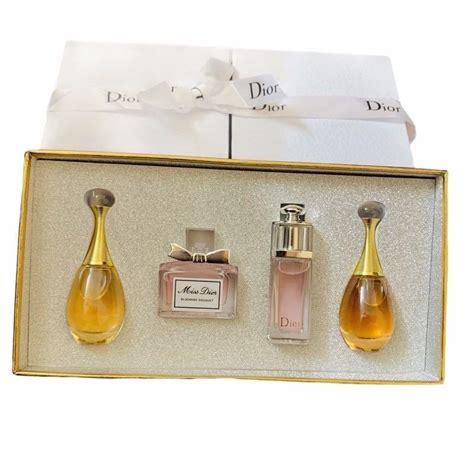 christian dior perfume box|christian dior perfume miniature sets.